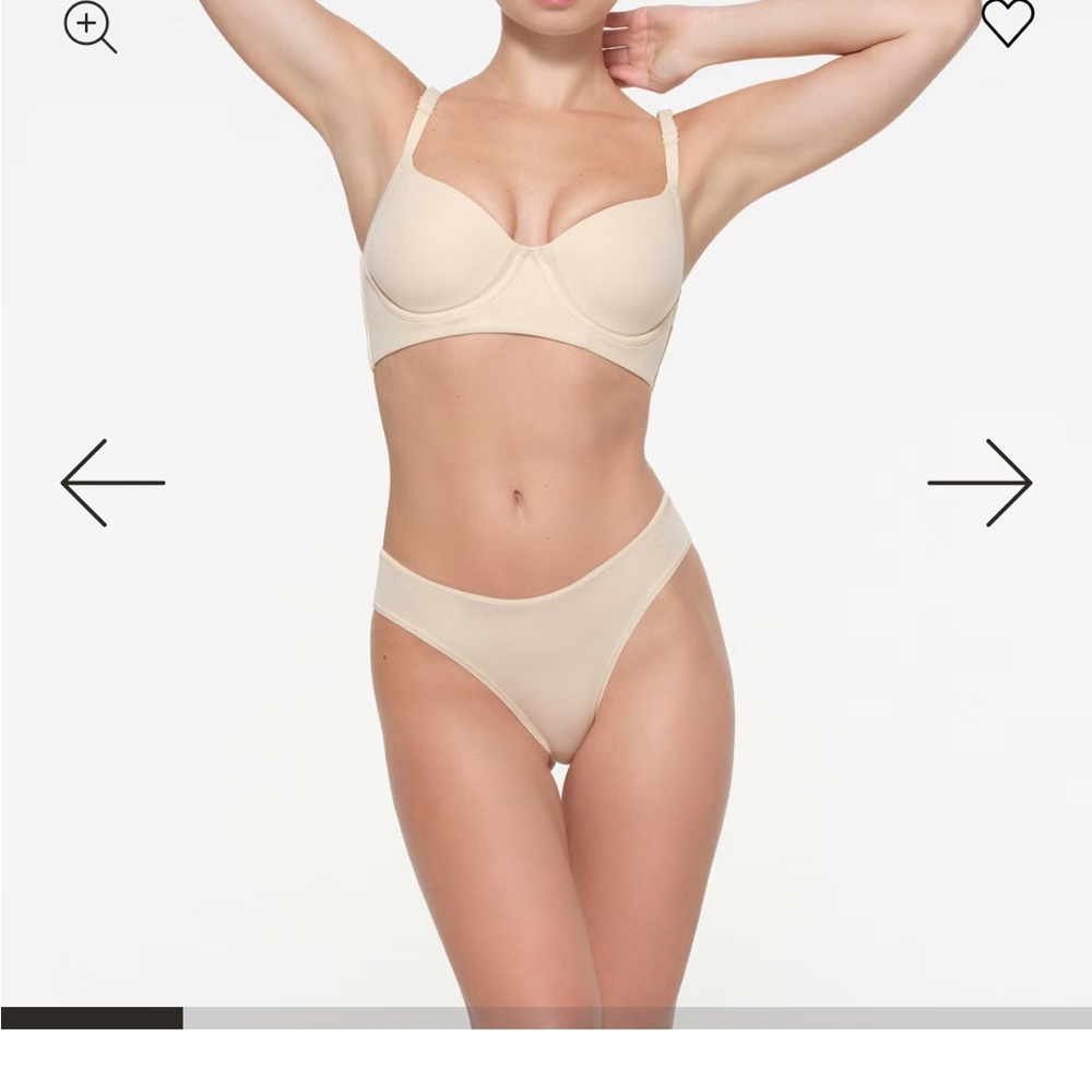 FITS EVERYBODY BACK SMOOTHING FULL COVERAGE BRA | CLAY